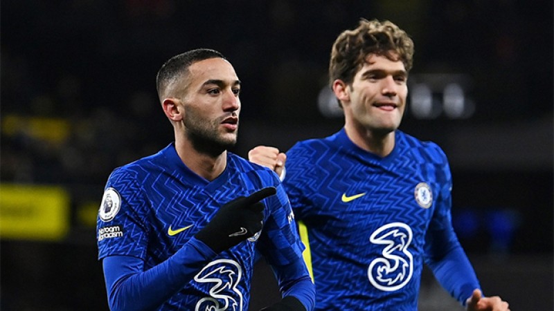 Premier League.. Ziyech offre la victoire à Chelsea face à Watford