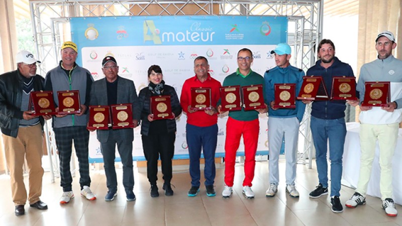 Golf: Mohamed Chaibi (RGAM) et Malika Demnati (RGDES) remportent la 2è étape des Classic Amateurs