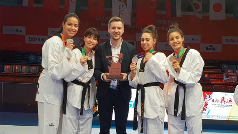 البطولة العالمية للتايكواندو حسب الفرق (الصين 2018) : المنتخب المغربي للإناث يحرز الميدالية البرونزية