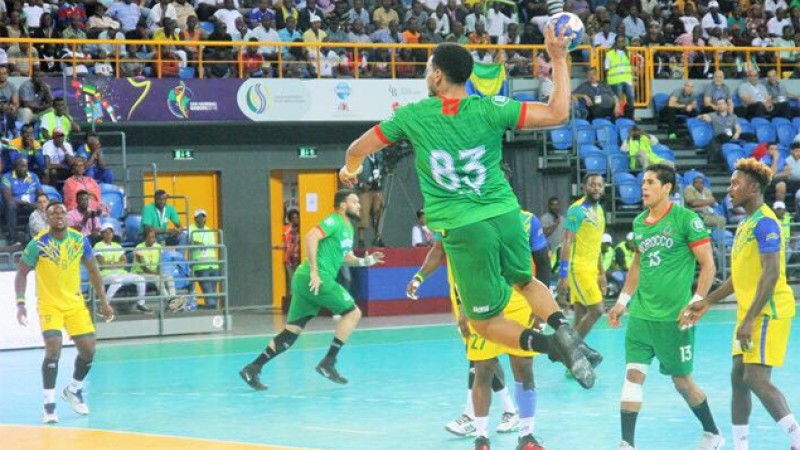 CAN de Handball-Gabon 2018 : Le Maroc bat le Gabon (26-23) et passe en demi-finale