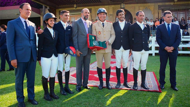 Concours officiel de saut d’obstacles organisé par la Garde Royale: Résultats