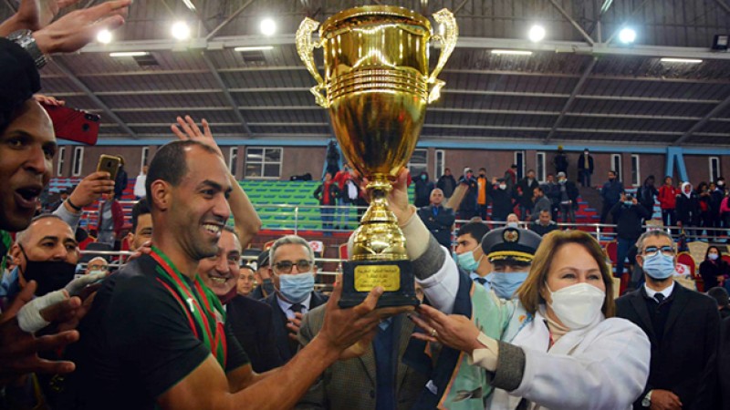 L’AS FAR remporte le titre aux dépens du FUS de Rabat (3-1) 'Coupe du Trône de volleyball (Messieurs)'