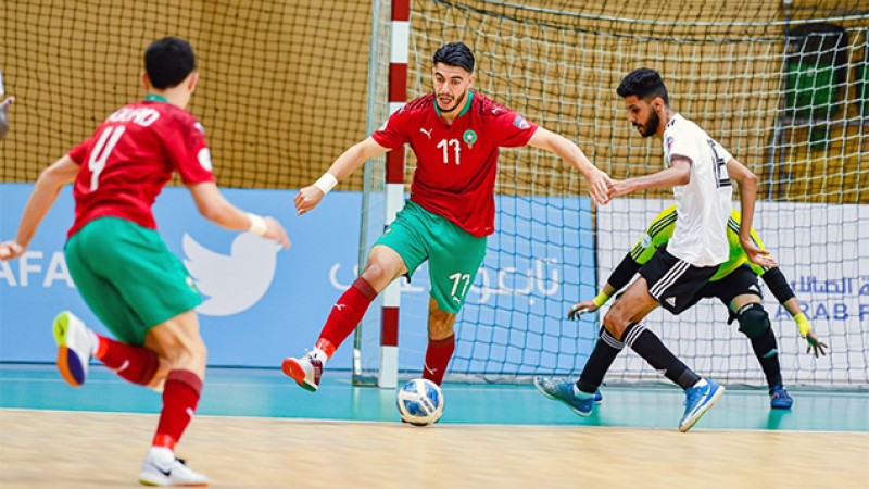 Coupe arabe de futsal.. Le Maroc bat la Libye (3-0) et va en demi-finale