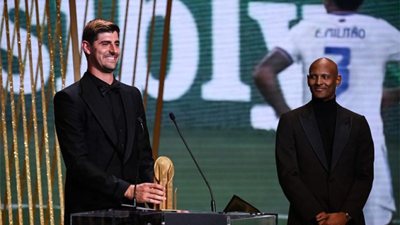 Le Belge Thibaut Courtois remporte le trophée Yachine du meilleur gardien