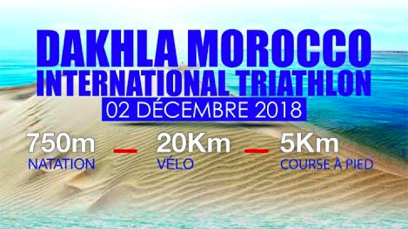 Triathlon international de Dakhla : Dix-huit pays représentés lors la 3è édition, le 2 décembre