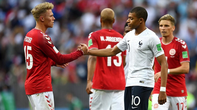 Mondial-2018: Le Danemark et la France se qualifient pour les 8èmes de finale après un match nul (0-0)