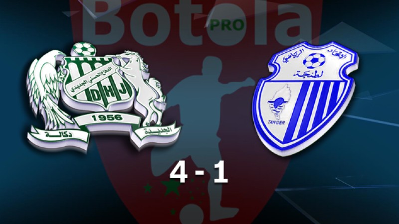 Botola M.T. D1 (16e journée): le DHJ leader provisoire après sa victoire sur l’Ittihad de Tanger