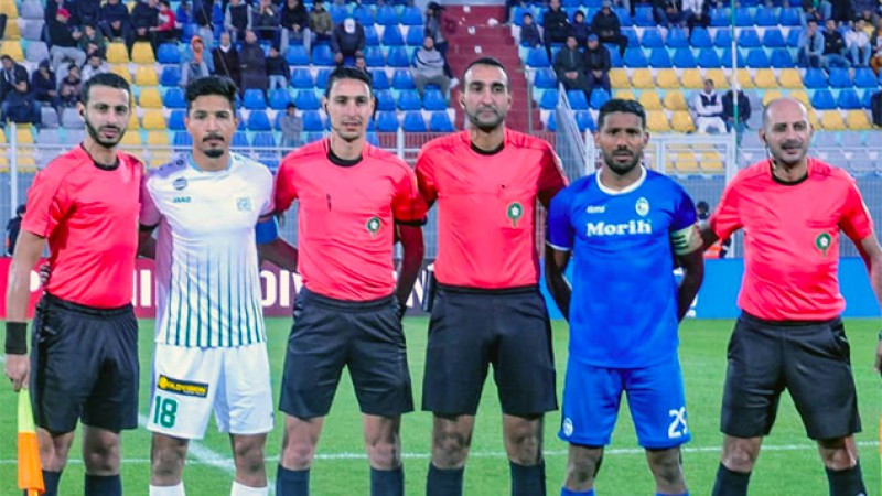 فريق الدفاع الحسني الجديدي يتعادل مع ضيفه فريق سريع وادي زم 1-1