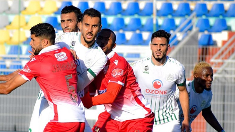 فريق الدفاع الحسني الجديدي ينهزم أمام ضيفه فريق الوداد الرياضي 0-1 'البطولة الوطنية الإحترافية "إنوي" (الدورة الثانية)'