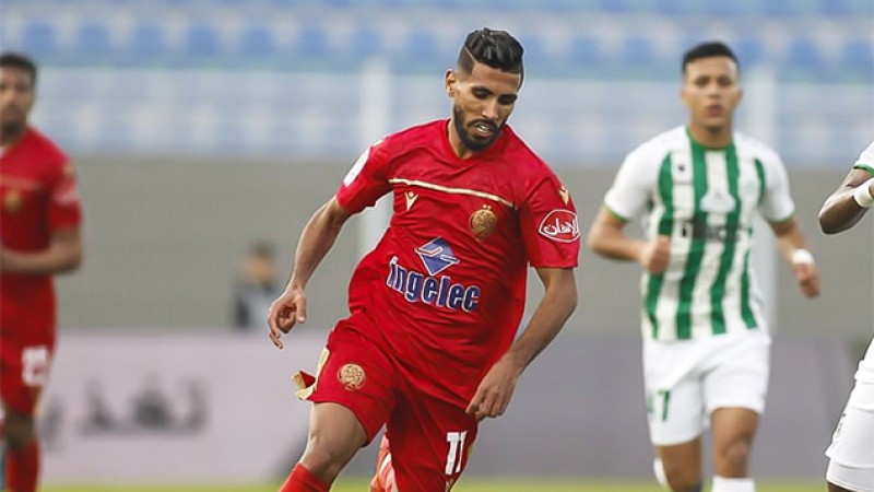 فريق الوداد الرياضي يفوز خارج ميدانه على الدفاع الحسني الجديدي (1-0)