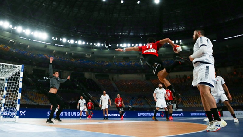 La sélection égyptienne s'impose face au Chili (35-29) 'Mondial de handball (Égypte-2021)'