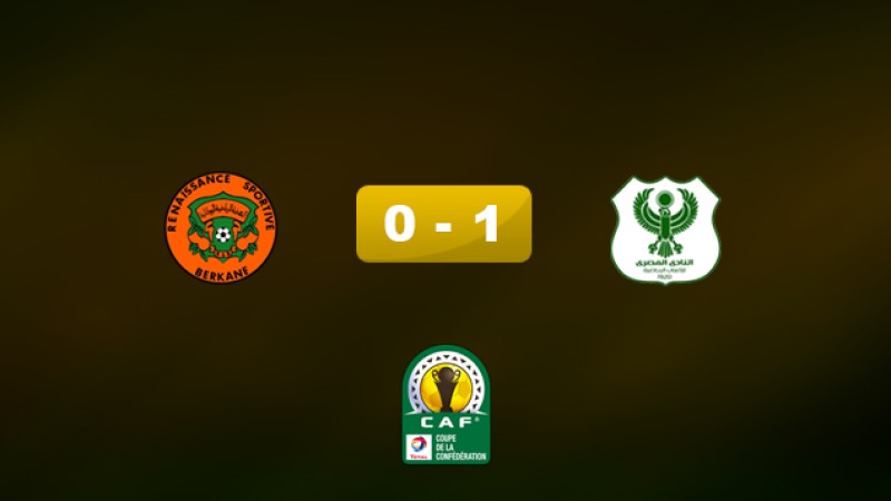 Coupe de la Confédération d'Afrique (Gr.B/4è Jr.) : La Renaissance de Berkane s'incline face aux Egyptiens d'Al Masry (0-1)