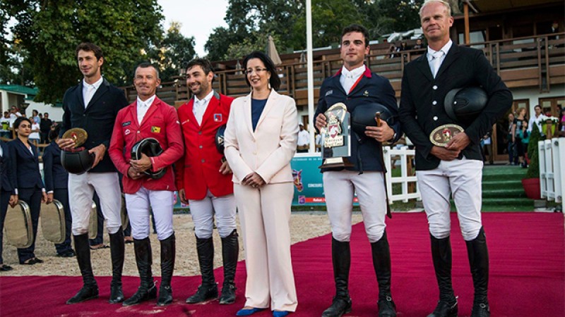 الدوري الملكي المغربي للقفز على الحواجز (محطة الرباط): الفارس الفرنسي جورج إيميريك يفوز بالجائزة الكبرى للمرحومة صاحبة السمو الملكي الأميرة للا آمنة