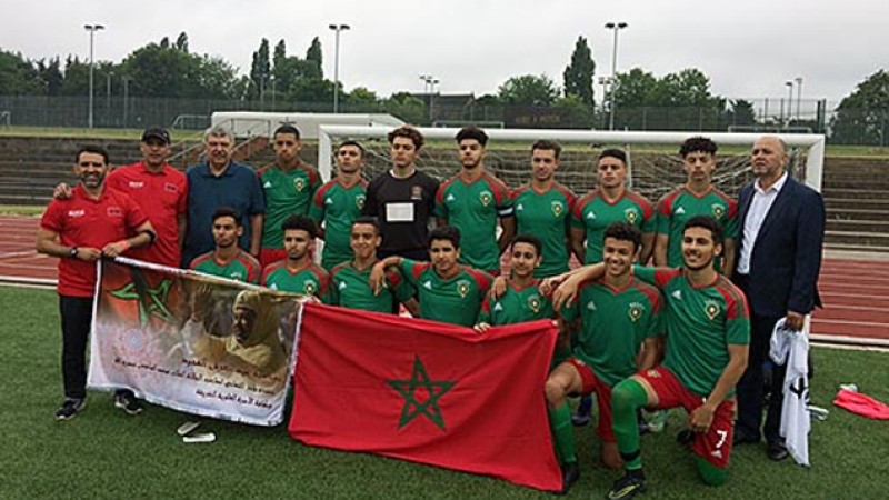 GB: L’équipe marocaine de football des moins de 17 ans classée 2ème au tournoi African Nations Cup UK-2017