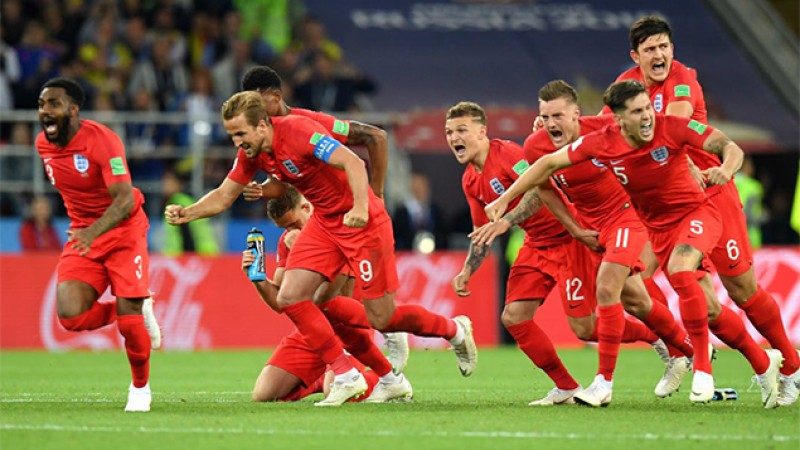 Mondial-2018: L'Angleterre bat la Colombie et rejoint les quarts de finale