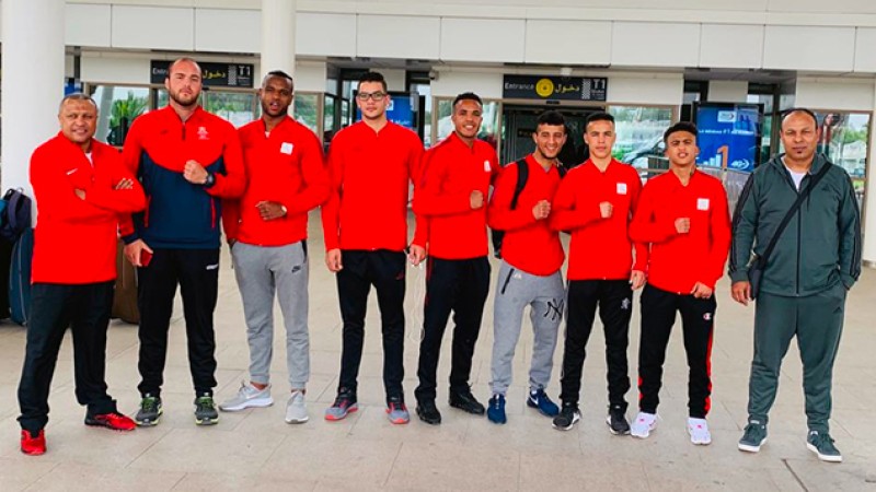 مشاركة المنتخب المغربي للملاكمة (كبار) في دوري دولي بمدينة باكو بأزريبدجان