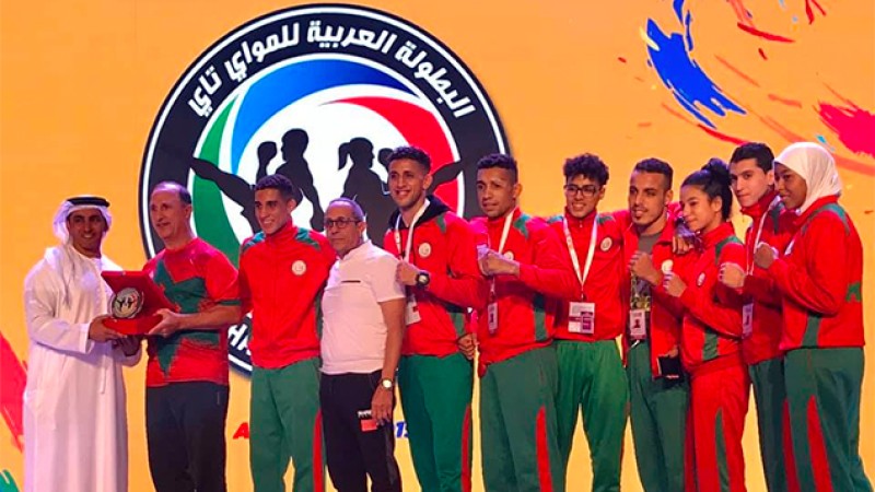 Le Maroc remporte à Abu Dhabi le Championnat arabe du muay-thaï