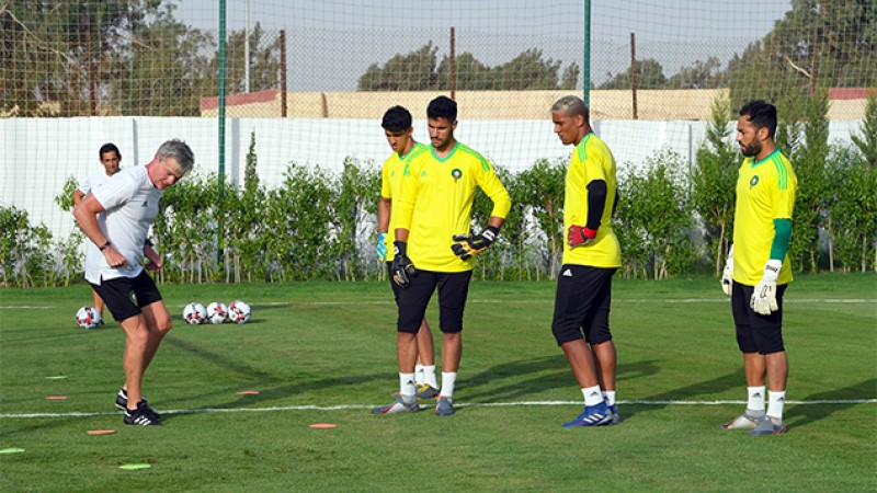 CAN-2019 : deuxième séance d'entraînement de l'équipe nationale au Caire