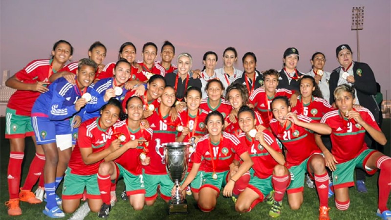 La sélection nationale féminine U20 remporte le tournoi de l'UNAF Sport