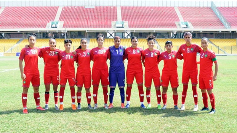 المنتخب الوطني لكرة القدم النسوية لأقل من 20 سنة ينهزم أمام نظيره الغاني (4-0 )