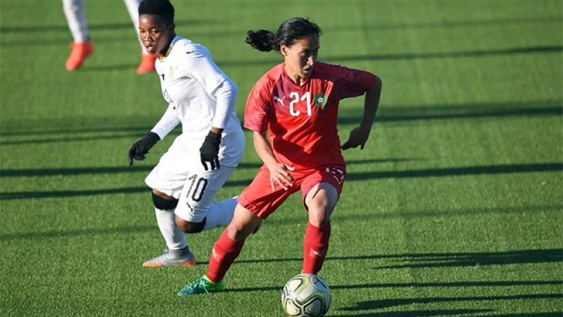 مباراة ودية: المنتخب المغربي لكرة القدم النسوية يفوز على نظيره الغاني 3-2