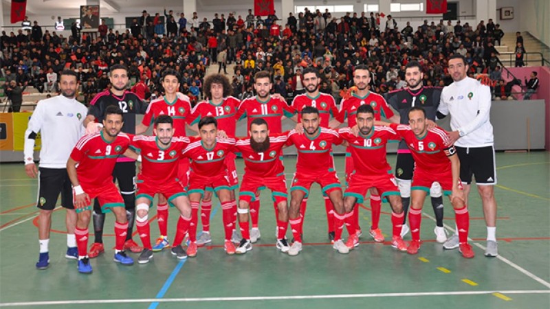 Futsal/Amical: Le Maroc bat la Belgique 3-1