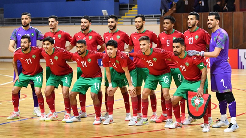 مباراة ودية.. المنتخب الوطني لكرة القدم داخل القاعة يفوز على منتخب جزر القمر ( 4-1)