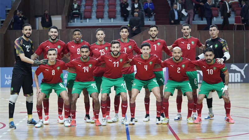 مباراة ودية.. المنتخب الوطني لكرة القدم داخل القاعة يفوز على نظيره العراقي (5-2)