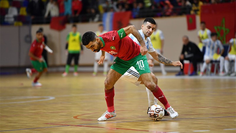 Futsal.. Le Maroc s’incline face à l’Argentine par 2 buts à 3 en match amical