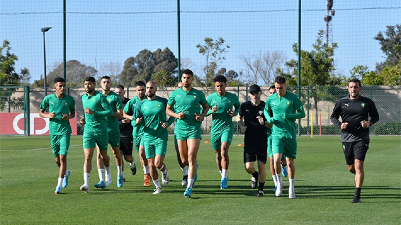 Eliminatoires Mondial-2022 (Maroc-RD Congo).. début à Maâmora du stage de la sélection nationale