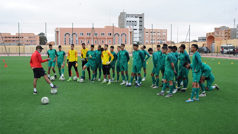 Football, la sélection nationale U20 en stage de préparation à Laâyoune