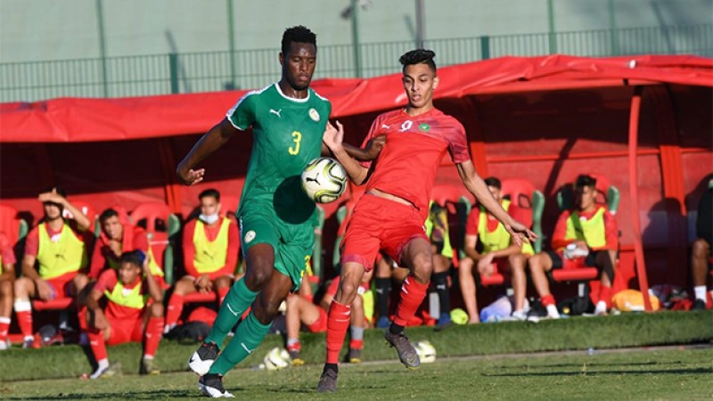 المنتخب الوطني المغربي لكرة القدم لأقل من 20 سنة يتعادل مع نظيره السنغالي 1-1