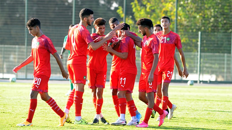 المنتخب الوطني المغربي لأقل من 20 سنة يفوز على منتخب موريتانيا 3-1