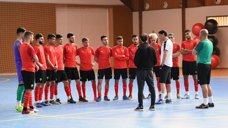 تجمع إعدادي للمنتخب الوطني لكرة القدم داخل القاعة لأقل من 23 سنة إلى غاية 18 نونبر بالمعمورة