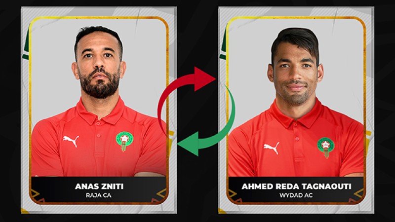 كأس إفريقيا للأمم (الكاميرون 2021) .. استدعاء أحمد رضى التكناوتي و طارق التيسودالي للإلتحاق بالتجمع الإعدادي للمنتخب الوطني