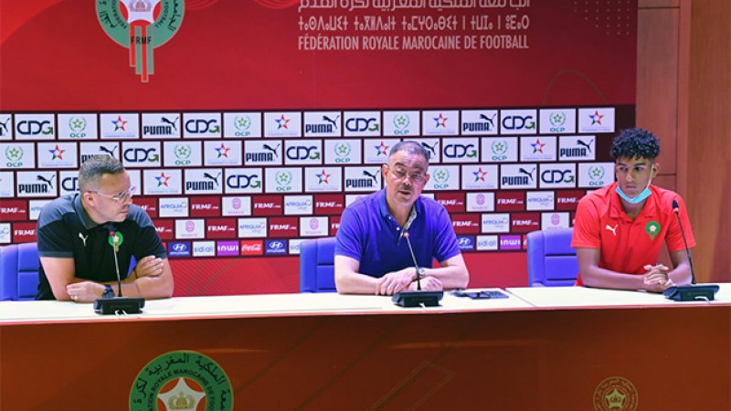 Sélection nationale U20.. un programme annuel sera mis en place après la Coupe arabe (M. Lekjaa)