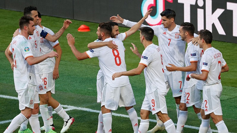 أورو 2020 .. المنتخب الاسباني يبلغ دور الثمن عقب فوزه على نظيره السلوفاكي بخماسية نظيفة