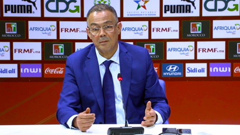 المنتخب الوطني لكرة القدم داخل القاعة قدم نموذجا يحتذى به سواء في المباريات أو في التداريب ( السيد لقجع)