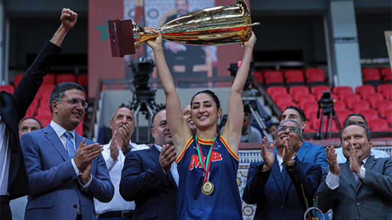 Coupe du Trône dames de Basketball (saison 2022/23).. Majd Tanger sacré champion aux dépens d'Ithri Nador (72-50)