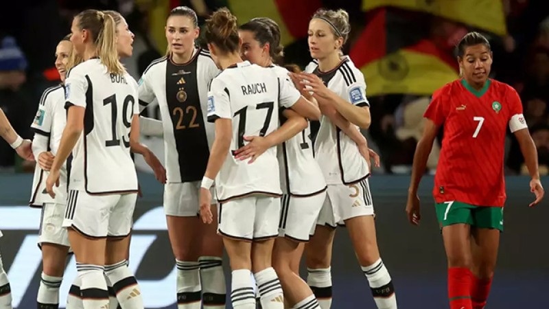 Mondial féminin 2023 (Gr H/1-ère journée).. Défaite de la sélection marocaine face à son homologue allemande par 6 buts à 0
