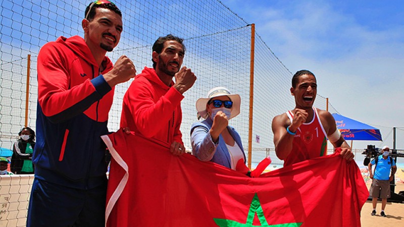 Beach-volley.. le Maroc qualifié aux JO de Tokyo 2020
