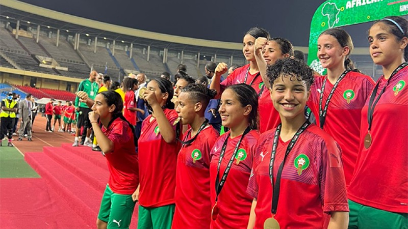 بطولة إفريقيا المدرسية لكرة القدم (كينشاسا 2022).. المنتخب المغربي النسوي يحرز اللقب