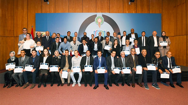 Football Formations: Remise des certificats aux diplômés de la 1ère promotion