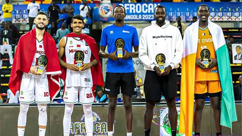 Basketball.. deux Marocains dans le top 5 des meilleurs joueurs de l’AfroCan 2023