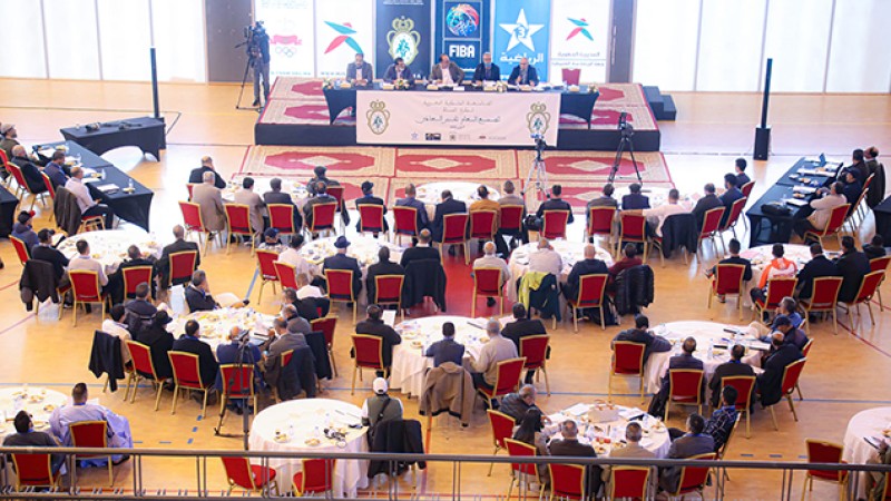 الجمع العام غير العادي للجامعة الملكية المغربية لكرة السلة تكريس لعملية التشاور بين جميع المكونات