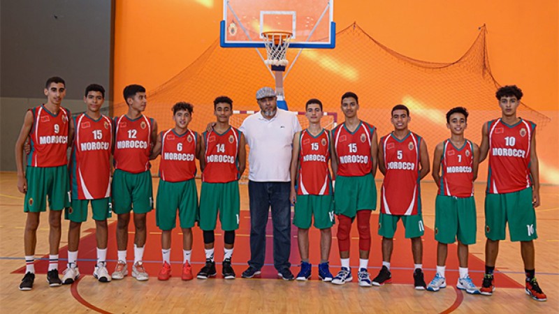 FIBA U15 Skills Challenge.. La sélection nationale en huitièmes de finale