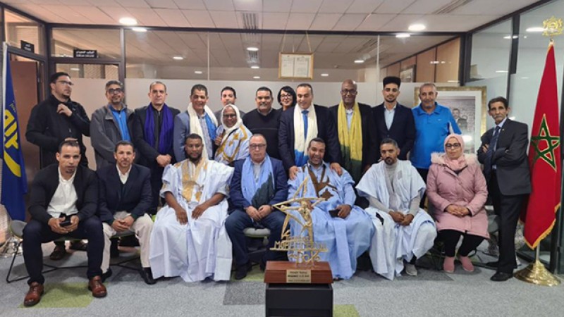 عبد الجواد بلحاج، رئيس الجامعة الملكية المغربية للملاكمة يعقد لقاءا تواصليا مع ممثلي الجمعيات الرياضية للأقاليم الجنوبية "بلاغ"