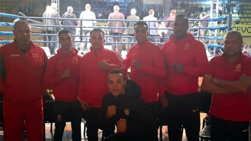 Tournoi international "Golden Glove": l'équipe marocaine de boxe troisième