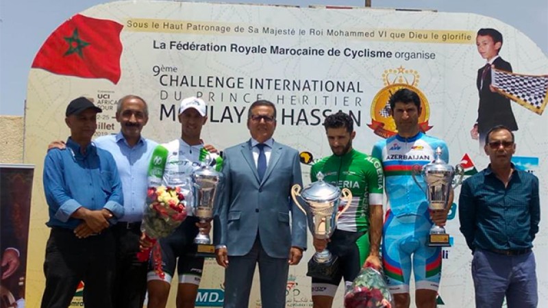الدورة التاسعة للدوري الدولي ولي العهد الأمير مولاي الحسن لسباق الدراجات: الجزائري يوسف الركيكي يفوز بالمرحلة الثالثة والأخيرة