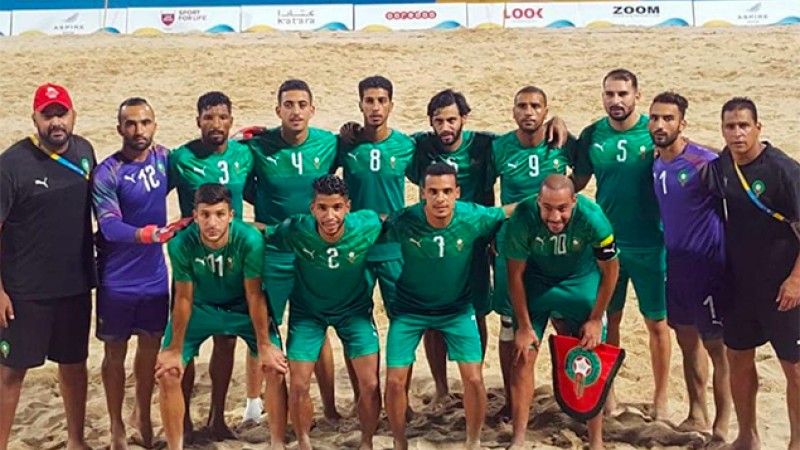Beach-Soccer : La sélection nationale en stage de préparation du 27 au 31 janvier à Casablanca